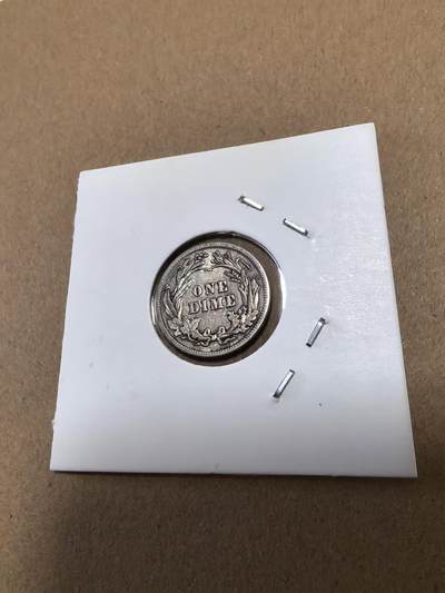 长老汇马年精选第十八场拍卖 1916美国巴伯10分银币，2.5克900银