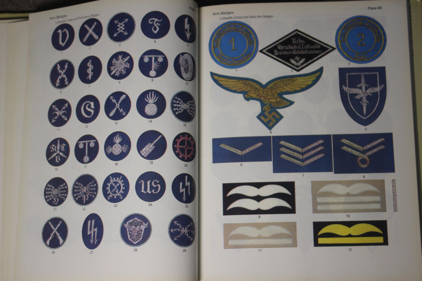 2026.4.21杂货小拍卖 德三组织标识，全书203页，实物照片和彩绘图片作比较，较为详细的介绍了德三的各类军事和民间组织标识，库存品相