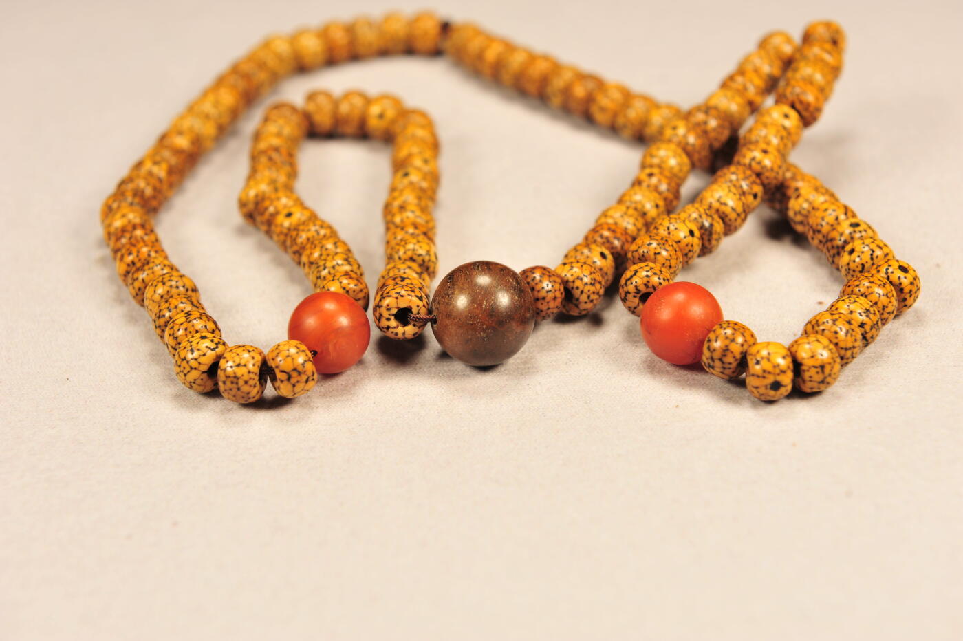 碧月说宝.雪域莲花开（二） 清代 星月菩提籽念珠108籽