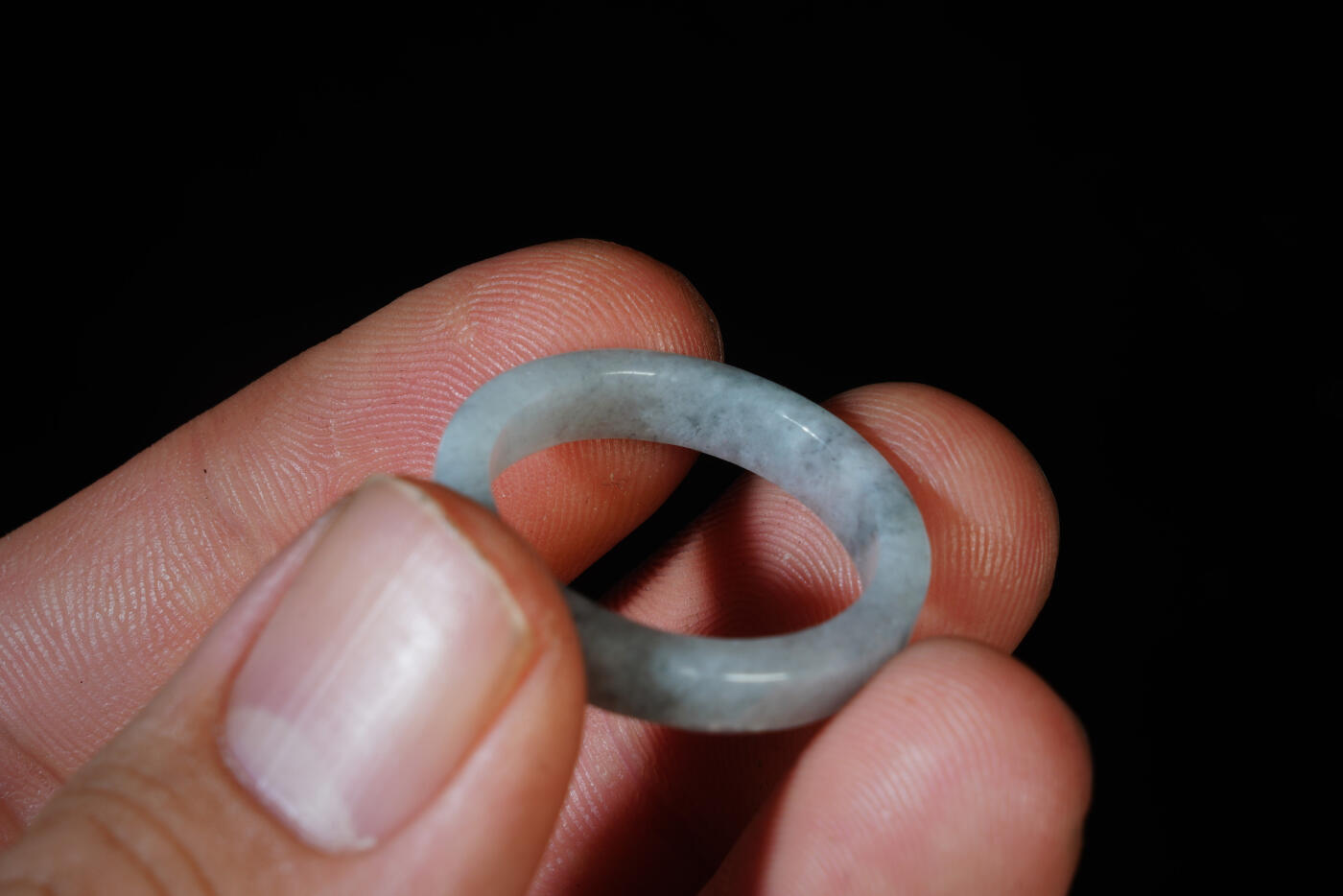 上海都达杂项专场八十一【全场包邮】  天然和田玉戒指97-50