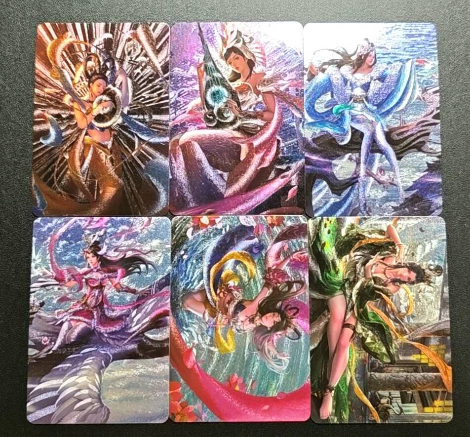 天玑星卡拍第188期《4.20周一截拍》持续收拍收评中 满赠卡需备注 宁缺卡牌 杨玉环 辛宪英 诸葛果 貂蝉 徐氏 粗闪 六张