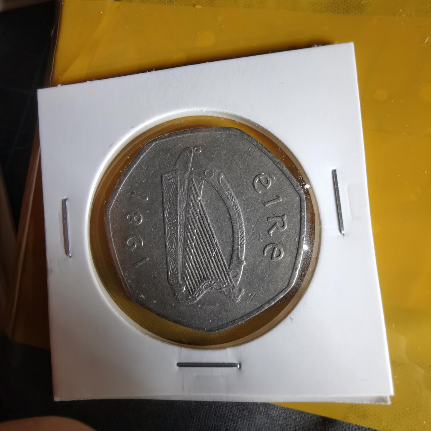 沼泽如烟--第1061场 爱尔兰1981年50便士