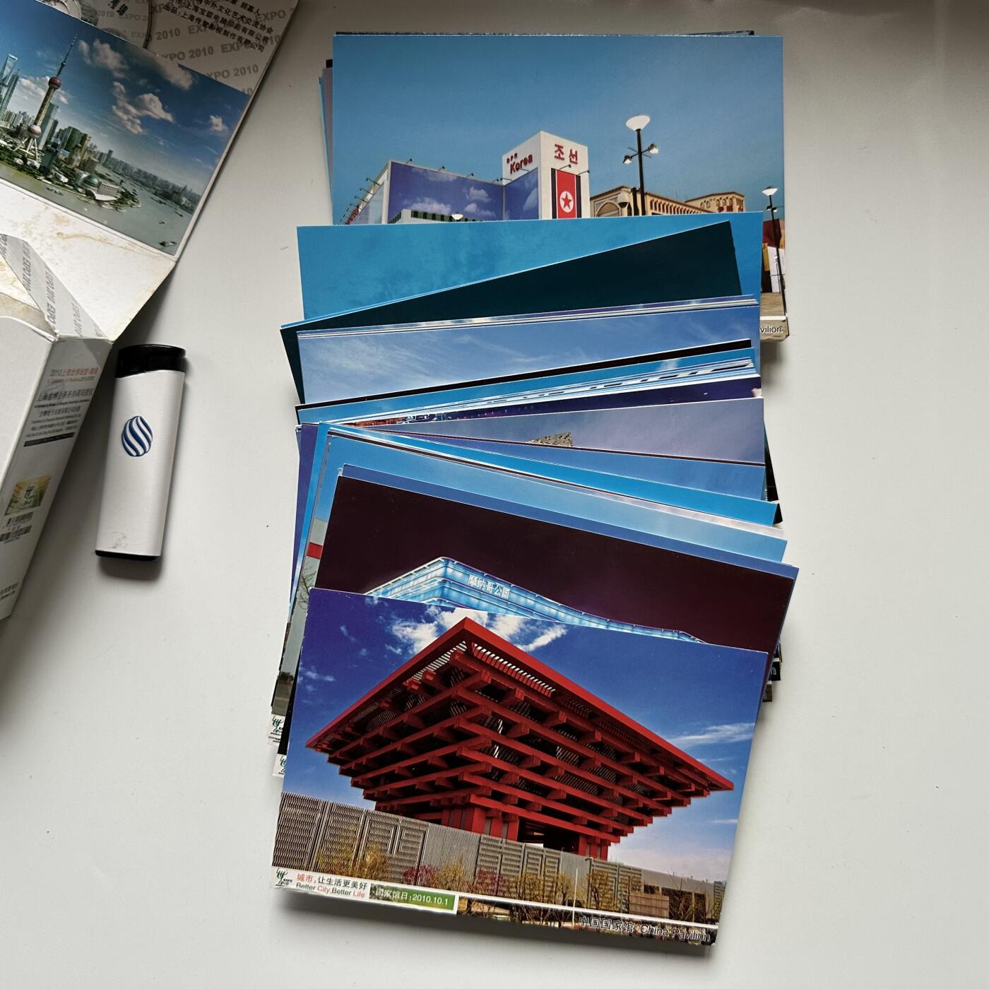 🌹外币初藏🌹🐯2026年第44场   每周二四六晚8️⃣点  世界硬币 上海世博会场馆集锦 明信片整盒100张