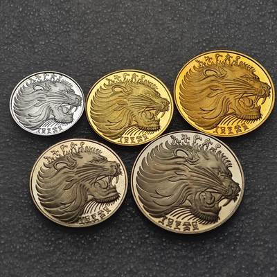  【淘币小摊】限时拍第八百九十五拍  埃塞俄比亚留尼旺比利时意大利场    每周一统一发货 埃塞俄比亚1977年5枚套精制