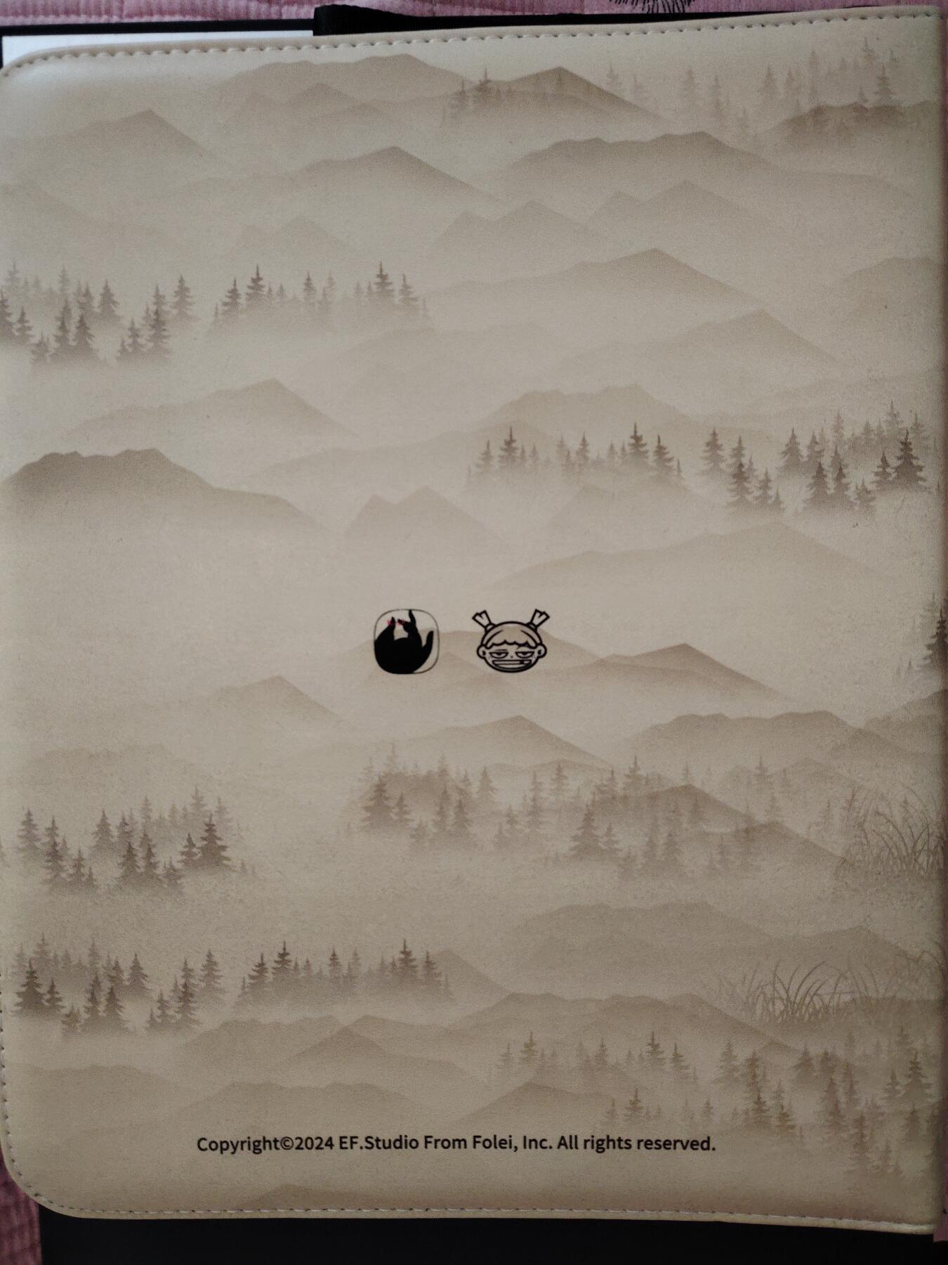 卡牌限时033期专场（25号晚20点截拍） EF工作室 山海经异兽志 卡册一本 带卡页