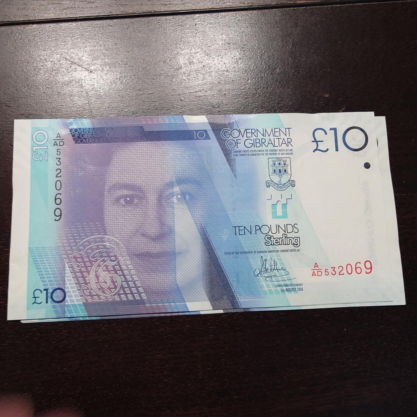 世界钱币～微拍第245期暨2026年第26期  新货卖剩品种部分上架提供选购【有看中的就一开始就出价，别为了晚付几天押金拖到最后，这里没出价的只要群里卖掉了就会撤】 2016年直布罗陀10镑全新绝品无47尾号069