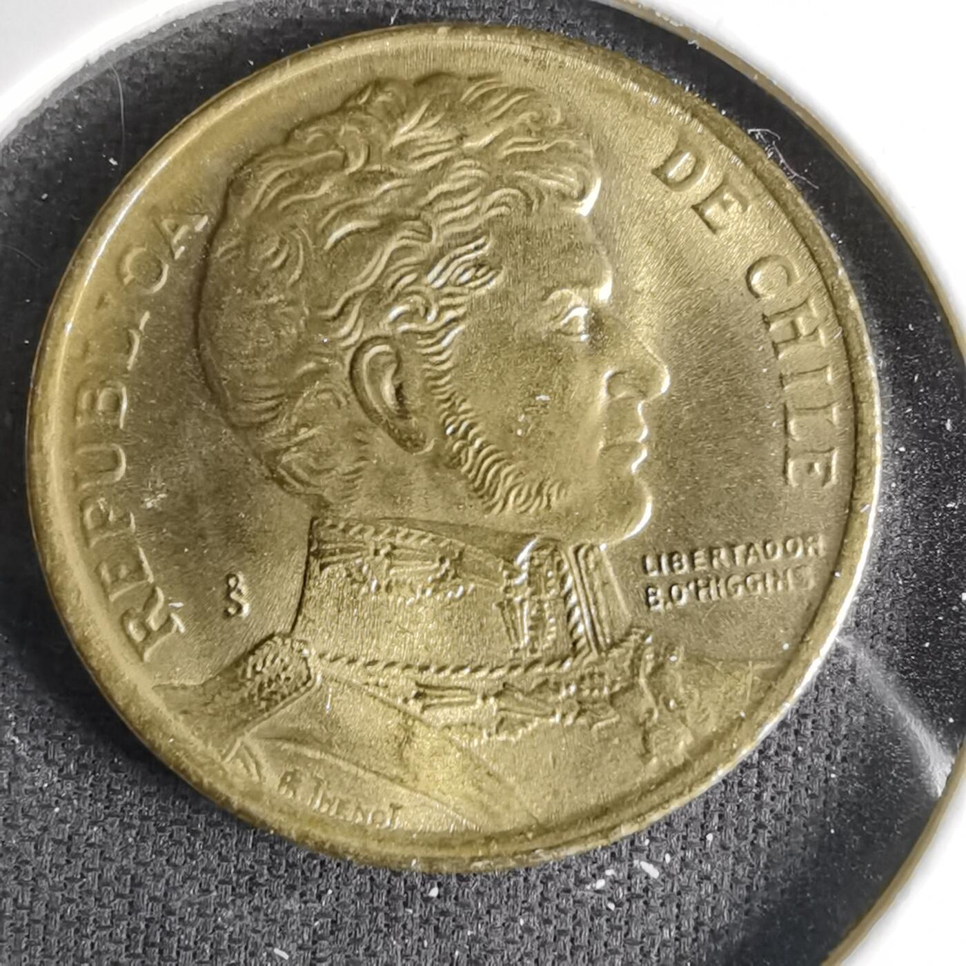 沼泽如烟--第1057场 智利1993年10比索