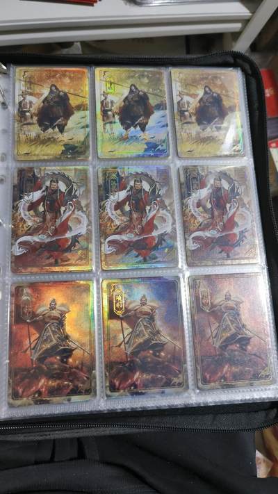 霸总卡牌第七期（低佣金 放心拍 周五23点截拍）持续收拍中～ 趣卡社大汉王朝先行盒独占卡一套×3