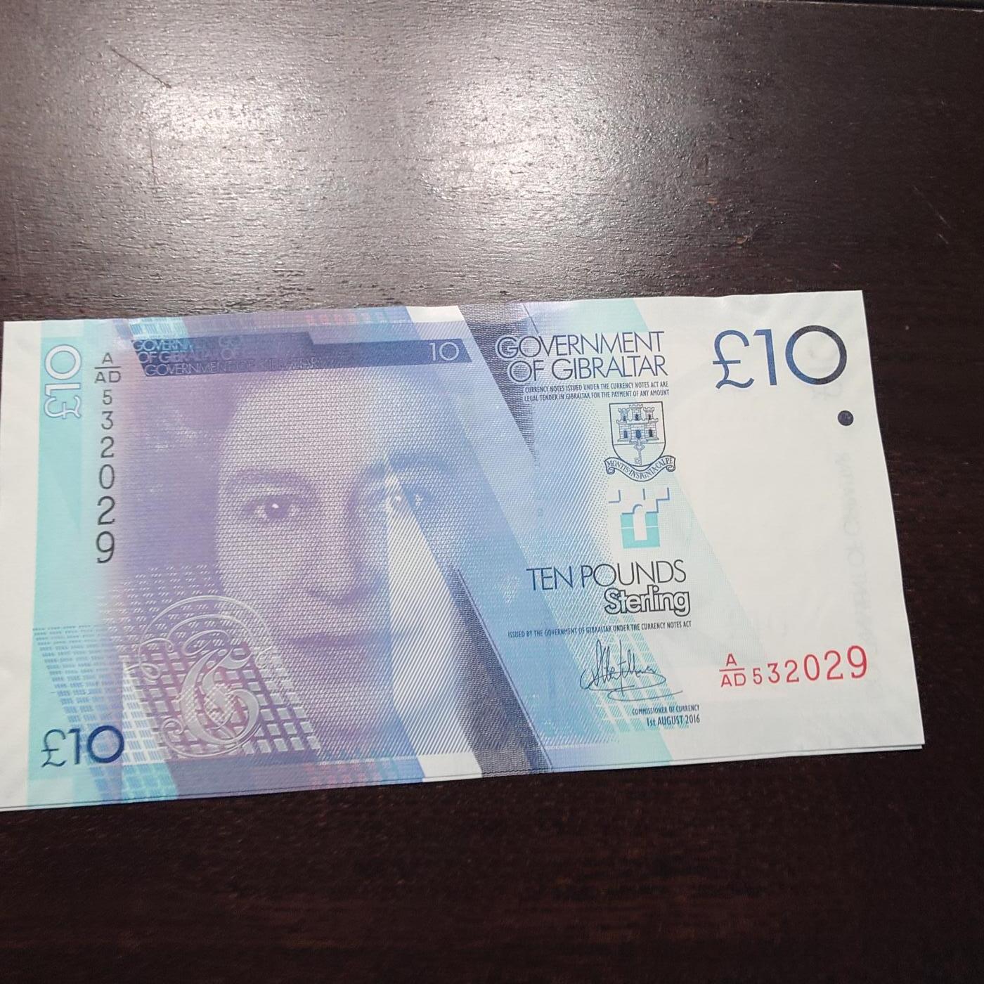 世界钱币～微拍第245期暨2026年第26期  新货卖剩品种部分上架提供选购【有看中的就一开始就出价，别为了晚付几天押金拖到最后，这里没出价的只要群里卖掉了就会撤】 2016年直布罗陀10镑全新绝品无47尾号029