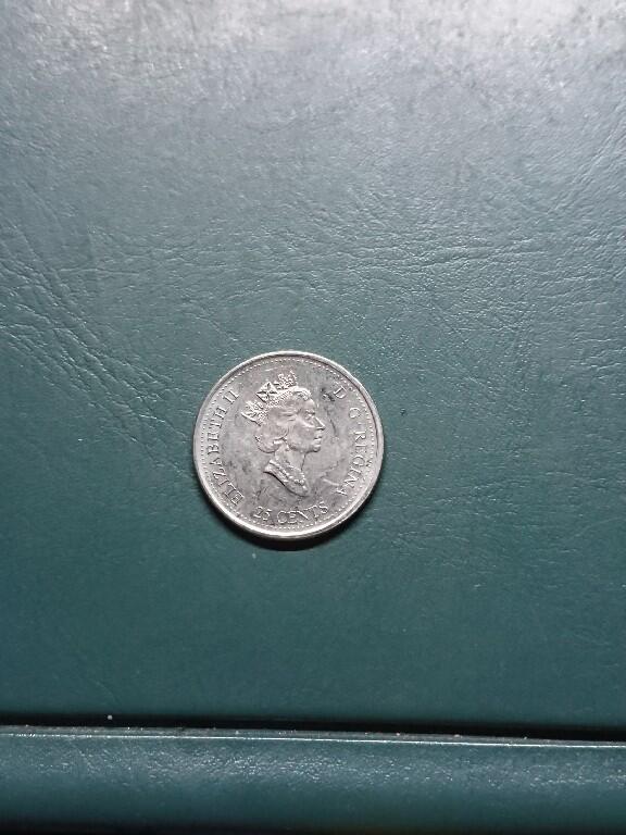 松南世界钱币——260420 加拿大25分纪念币