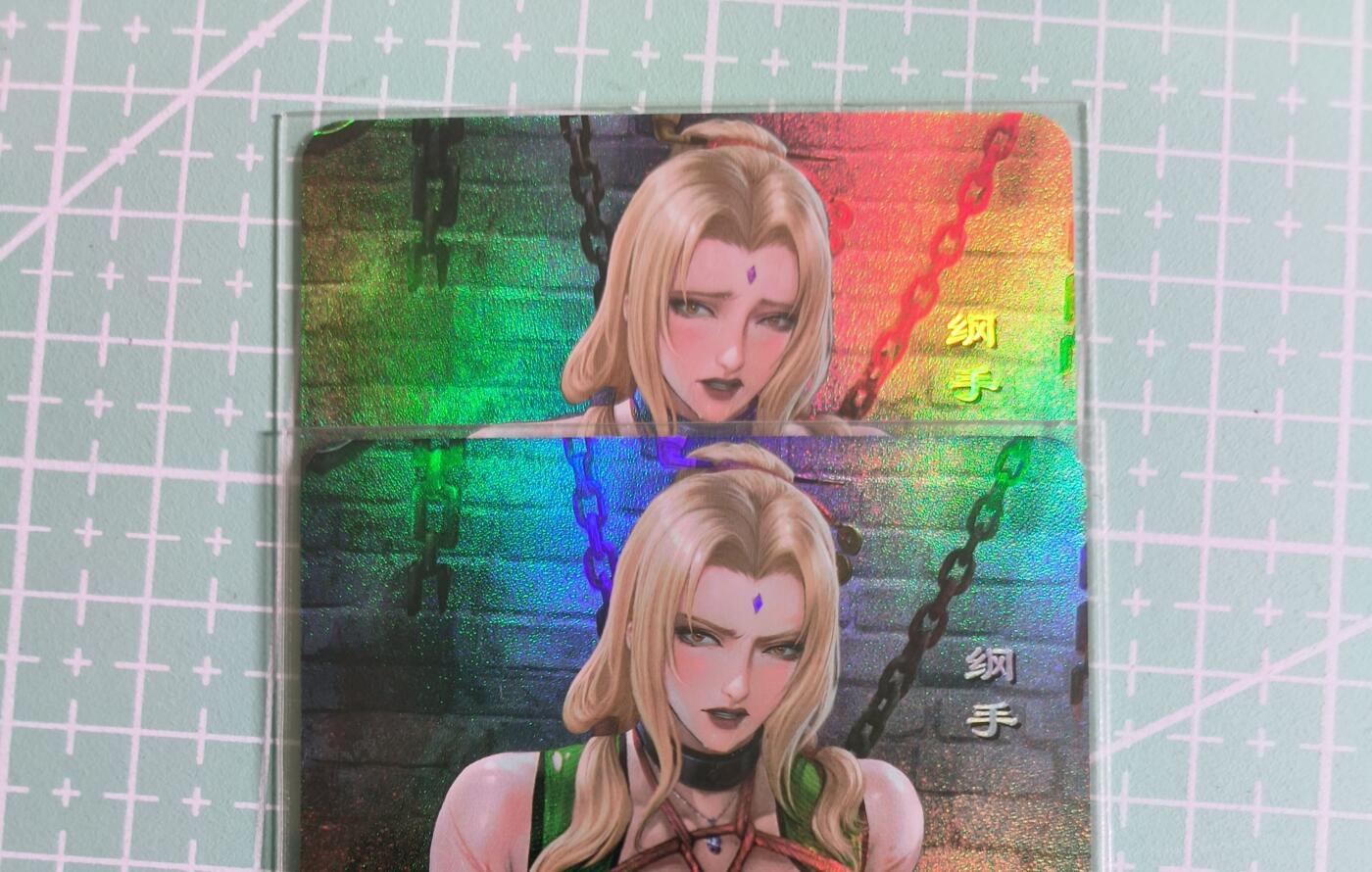 C先生卡牌 第27期 持续收拍品中…零手续费代拍 【彩闪】嘎嘎鸭《卡通人物》纲手 双服饰 艺术