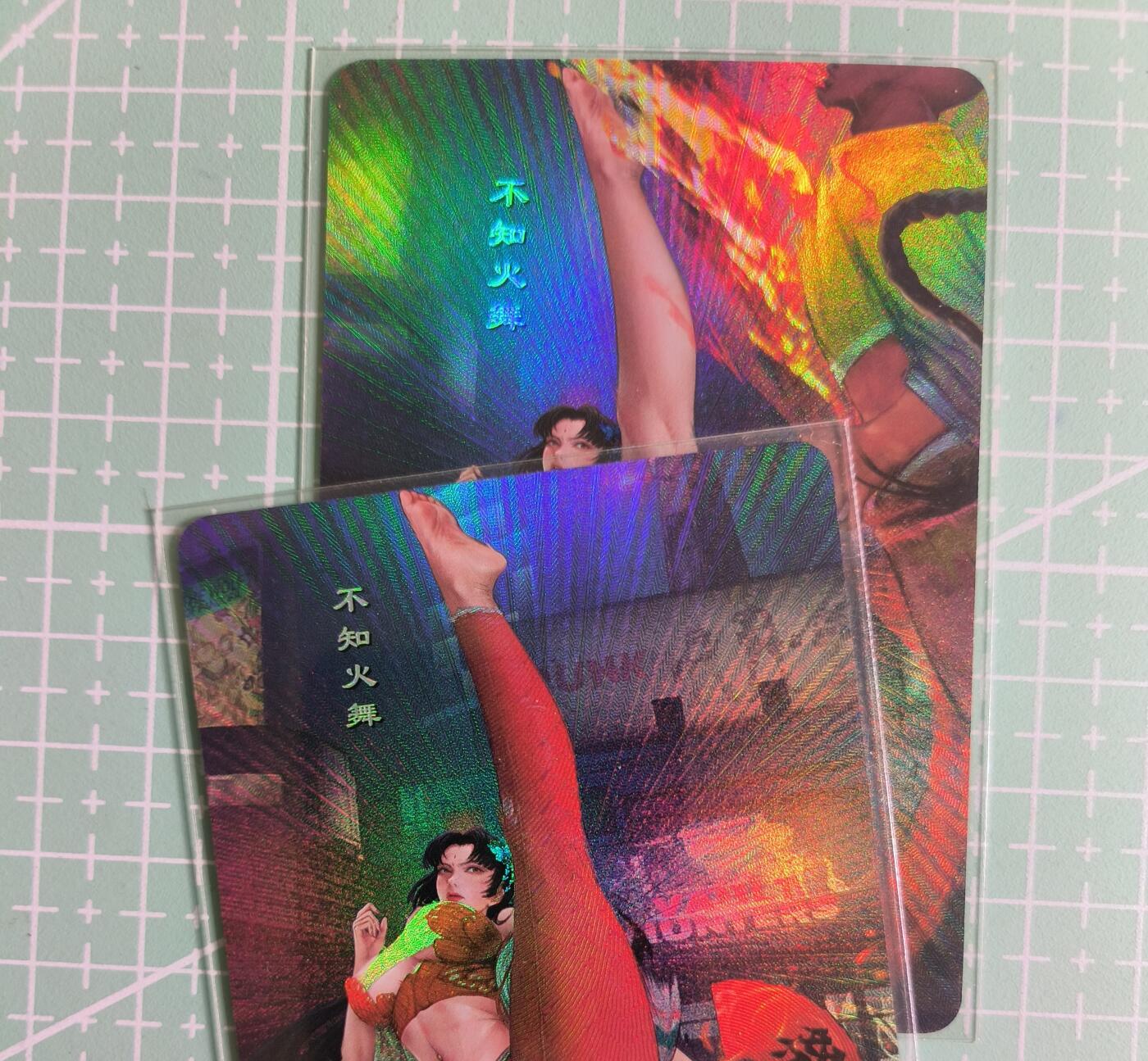 C先生卡牌 第27期 持续收拍品中…零手续费代拍 【彩闪】嘎嘎鸭《卡通人物》不知火舞 双服饰 艺术