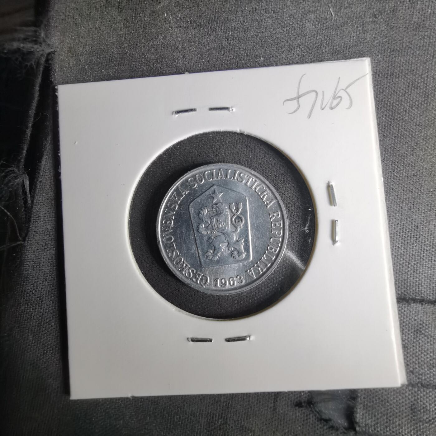 沼泽如烟--第1057场 捷克斯洛伐克1963年5赫勒