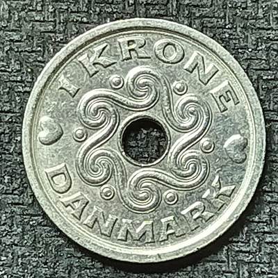 逸泉钱币2026第十九场世界钱币纪念币B2310-2754 2444丹麦2005年1克朗