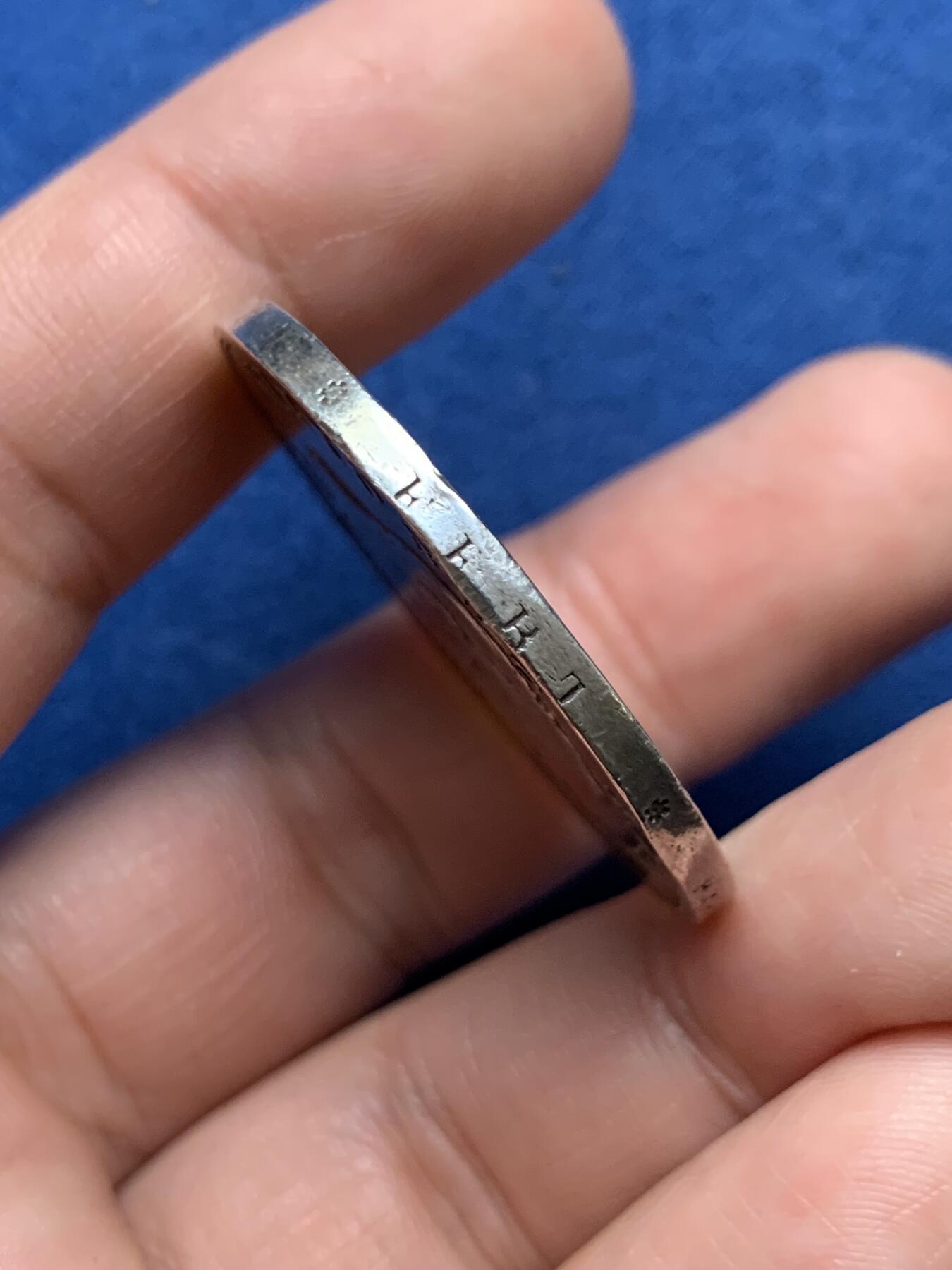 《竞宝斋》第481场 周日，周一 2场连拍 （全场包邮）20级店铺 欢迎送拍 意大利1869年维克托·伊曼纽尔二世5里拉银币 细节见图