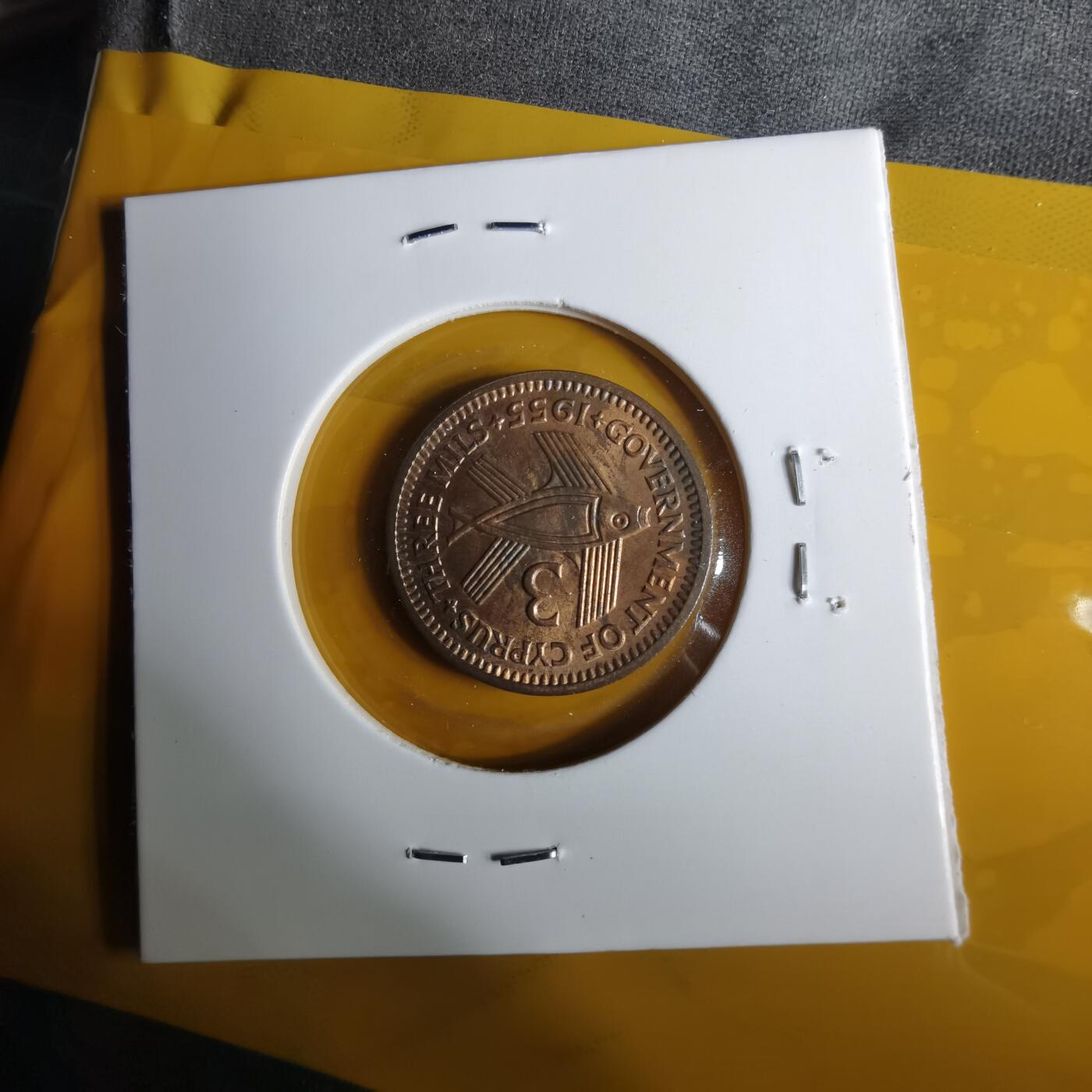 沼泽如烟--第1057场 塞浦路斯1955年3米尔