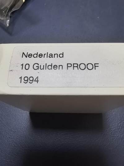 长老汇马年精选第十九场拍卖 荷兰1994年10盾精制银币 Benelux（比荷卢结盟）50年 720银15克 发行量：约4万枚 盒证全