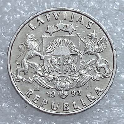 第一海外回流一元起拍收藏 散集专场  第311期 1992年拉脱维亚1立特铜镍币
