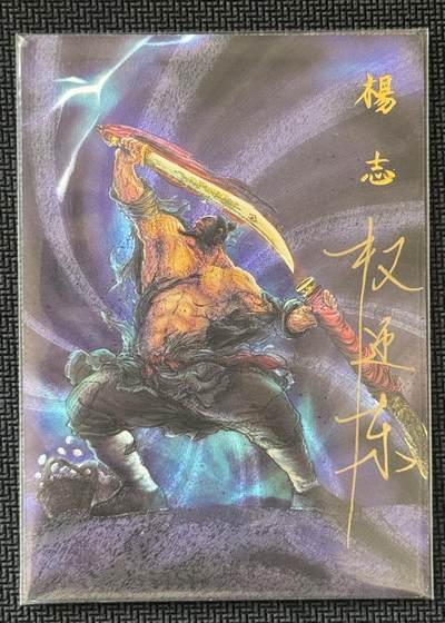 NO.30 好又多金牌大场，每周一站式配齐，方便凑单！（周6晚9点截拍，卖家送拍0抽成！） - 【24/42编亲签】昆仑万象 签绘水浒2 权迎东亲签 杨志 粗闪