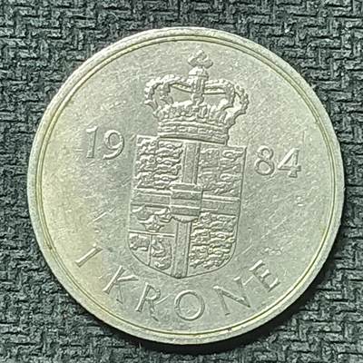 逸泉钱币2026第十九场世界钱币纪念币B2310-2754 2415丹麦1984年1克朗