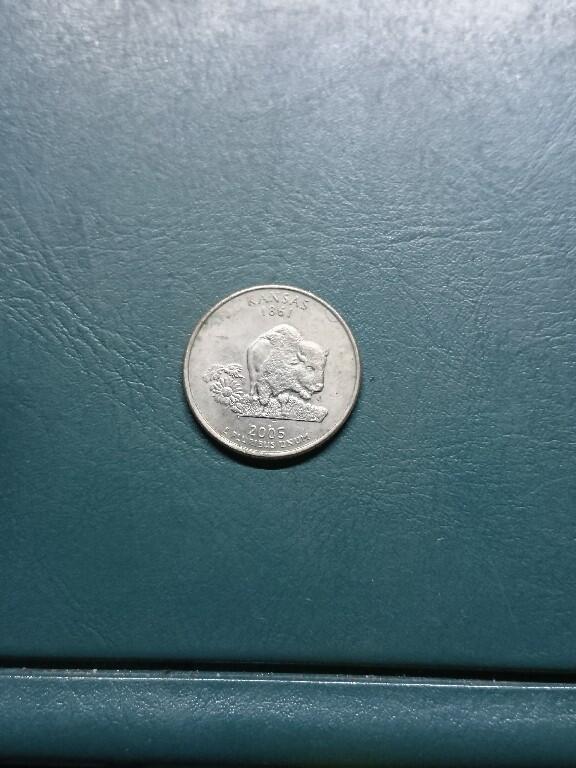 松南世界钱币——260420 美国25分纪念币镍币