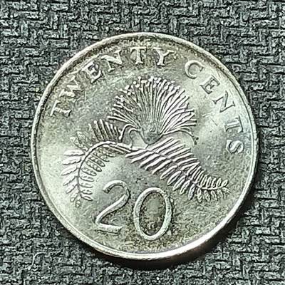 逸泉钱币2026第十九场世界钱币纪念币B2310-2754 2424新加坡2006年20分