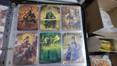 霸总卡牌第七期（低佣金 放心拍 周五23点截拍）持续收拍中～ 趣卡社过年好 天官赐福卡一套