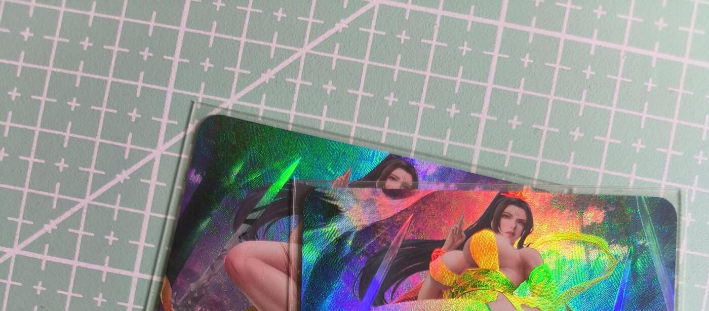 C先生卡牌 第27期 持续收拍品中…零手续费代拍 【彩闪】嘎嘎鸭《仙沉之刻》黄子晴 双服饰 艺术