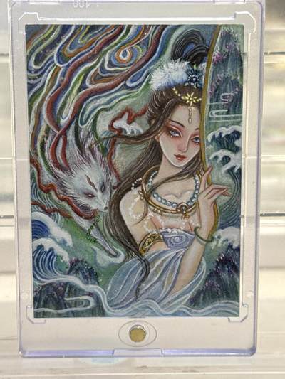 大麦马年第三场 - 手绘卡 玉面狐狸 