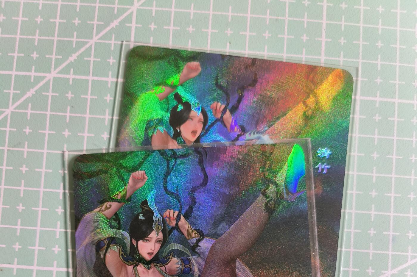 C先生卡牌 第27期 持续收拍品中…零手续费代拍 【彩闪】嘎嘎鸭《仙沉之刻》青竹道人 双服饰 艺术