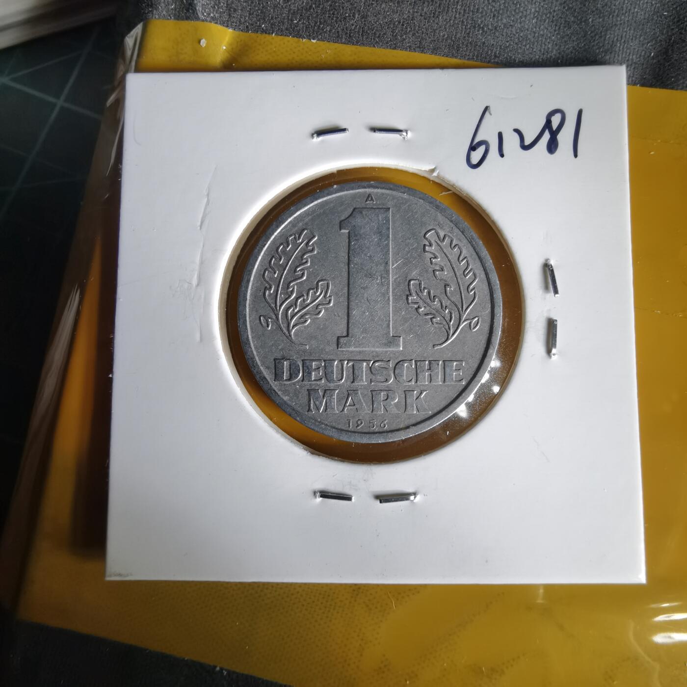 沼泽如烟--第1061场 东德1956年1马克