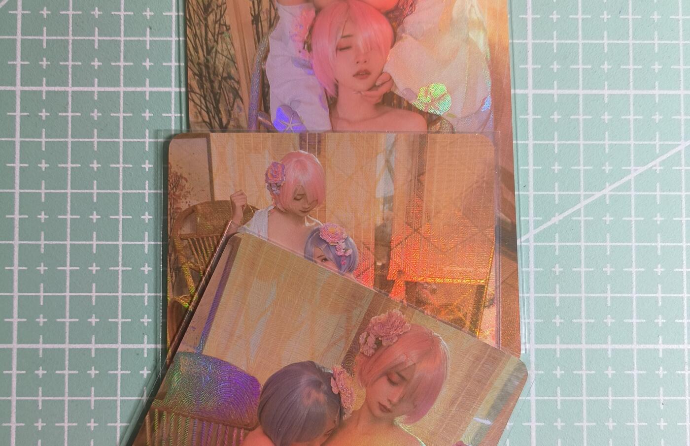 C先生卡牌 第27期 持续收拍品中…零手续费代拍 【彩闪】墨卡文化《Cosplay 系列》3张套 艺术