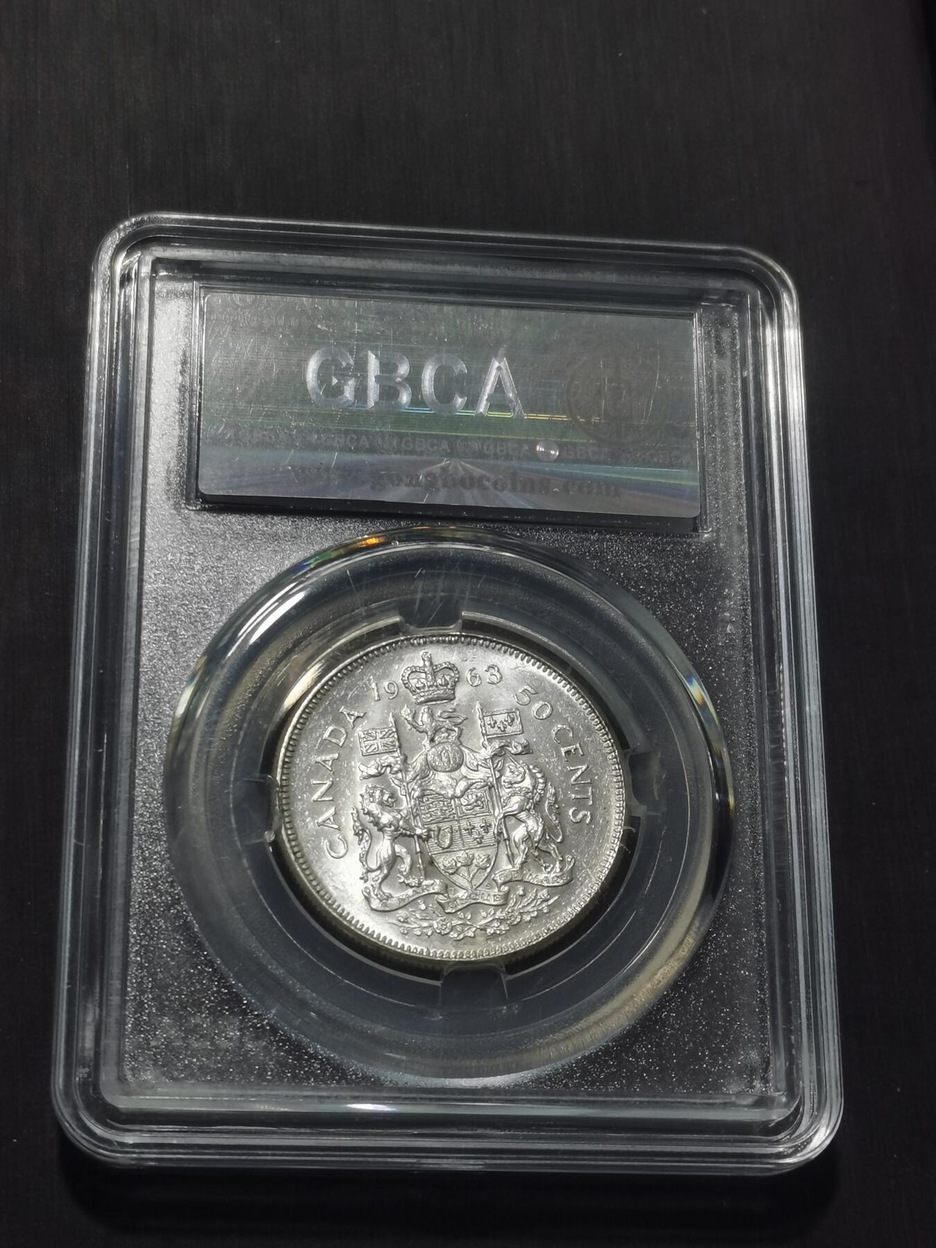 天下钱庄专场欢迎参拍 加拿大伊丽莎白半圆银币