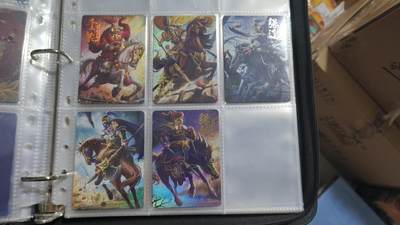 霸总卡牌第七期（低佣金 放心拍 周五23点截拍）持续收拍中～ 趣卡社五子良将礼盒普卡一套