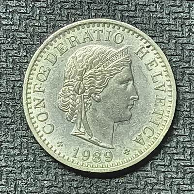 逸泉钱币2026第十九场世界钱币纪念币B2310-2754 2426瑞士1989年20分