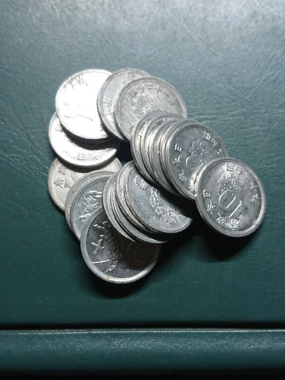 松南世界钱币——260420 日本美军占领时期10钱铝币20枚