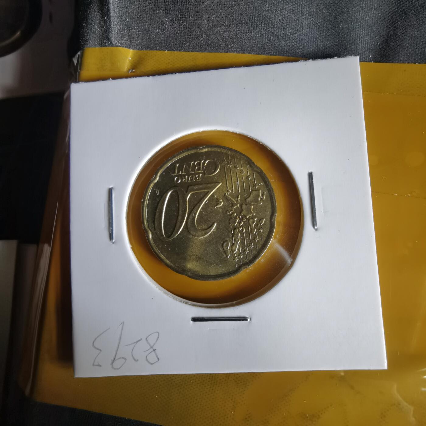 沼泽如烟--第1061场 1999年20欧分