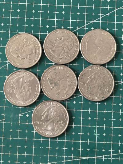 轻松集币无压力 美国25美分/组