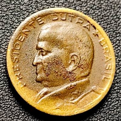 泉币菌-第228场-三月三 上巳节专场 拍品多 请提前出价 - 21.3mm 1955年 巴西50分铜币 美洲币