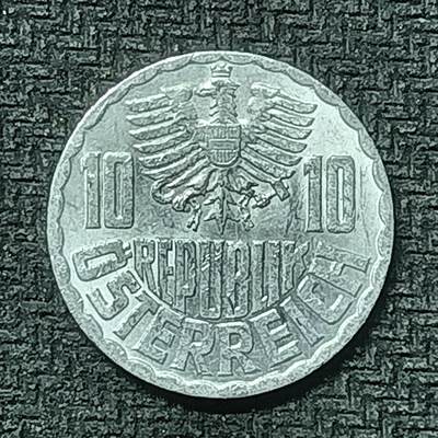 逸泉钱币2026第十九场世界钱币纪念币B2310-2754 2434奥地利1959年10格罗申