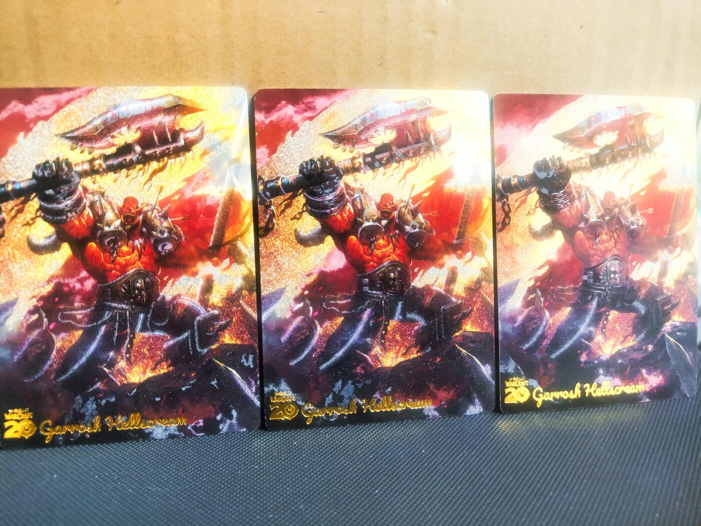 【持续收拍品】-琦卡当当铺～第42期★★~支持寄存★★~【9点40结束】扫码加群抽[包邮券]~ 奇点-魔兽世界20周年-小吼-粗闪-3宫-3张