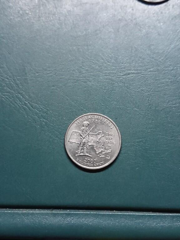 松南世界钱币——260420 美国25分纪念币1