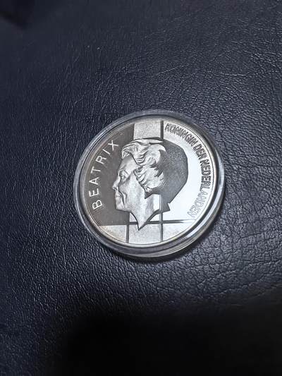 长老汇马年精选第十九场拍卖 荷兰1994年10盾精制银币 Benelux（比荷卢结盟）50年 720银15克 发行量：约4万枚 盒证全