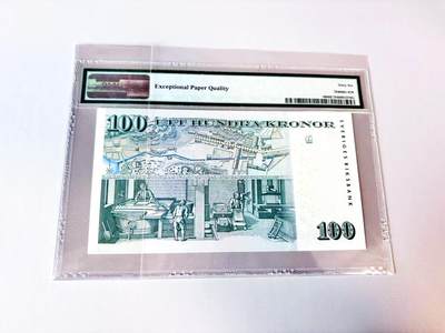 【Blue Auction】世界纸币精拍第811期——18级TOP拍卖/信誉/品质/专业/高效💫 瑞典 2005年100克朗 PMG66EPQ 纪念钞