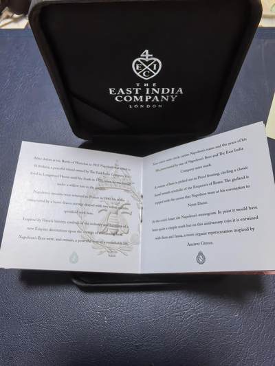 长老汇马年精选第十九场拍卖 圣赫勒拿岛（英国海外领地）2021年1镑精制银币 拿破仑“N