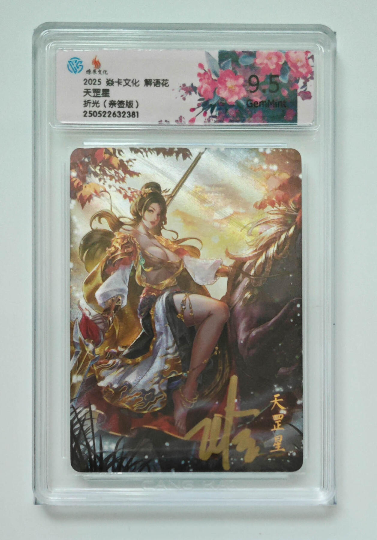 大麦马年第三场 2025 焱卡文化 解花语 天罡星 折光亲签 9.5G