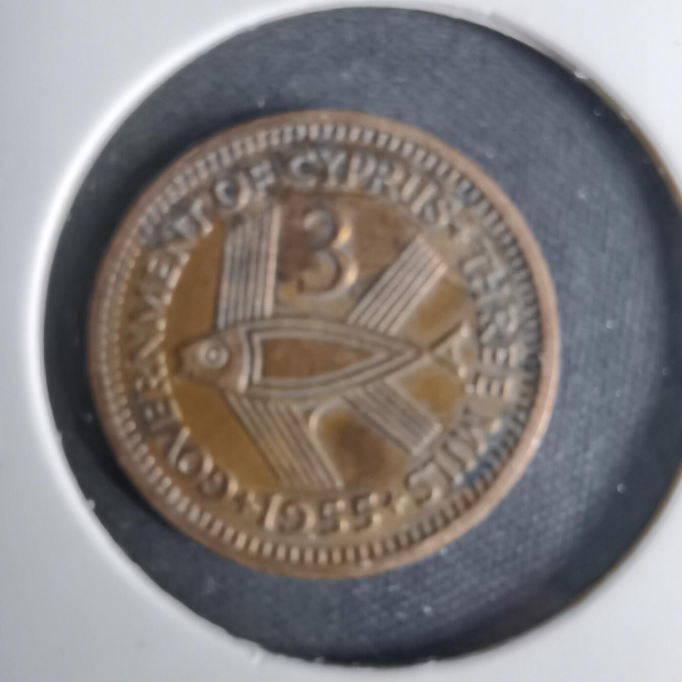 沼泽如烟--第1057场 塞浦路斯1955年3米尔