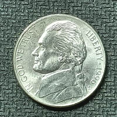 逸泉钱币2026第十九场世界钱币纪念币B2310-2754 2431美国1996年5美分