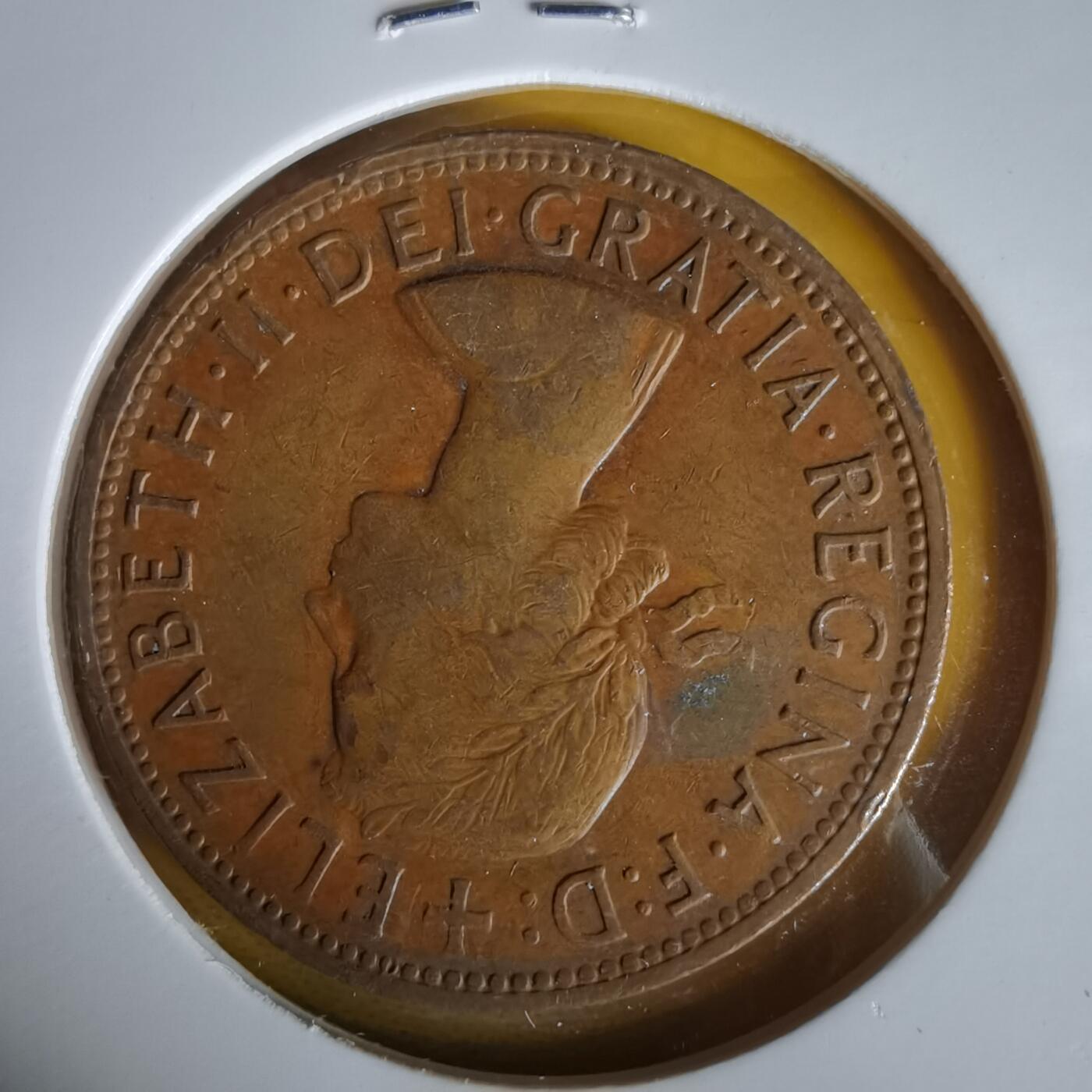 沼泽如烟--第1061场 澳大利亚1956年1便士