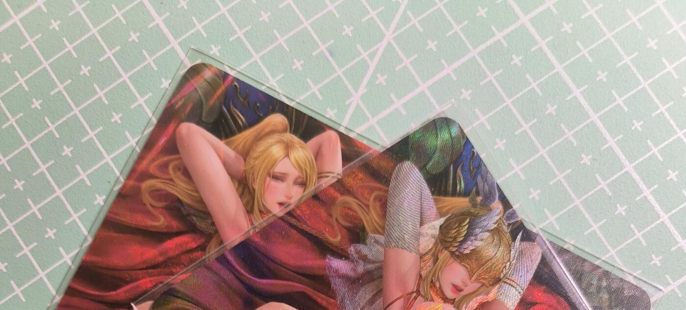 C先生卡牌 第27期 持续收拍品中…零手续费代拍 【彩闪】嘎嘎鸭《卡通人物》雅典娜 双服饰 艺术